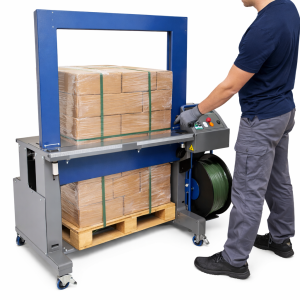 Cerclage automatique palette